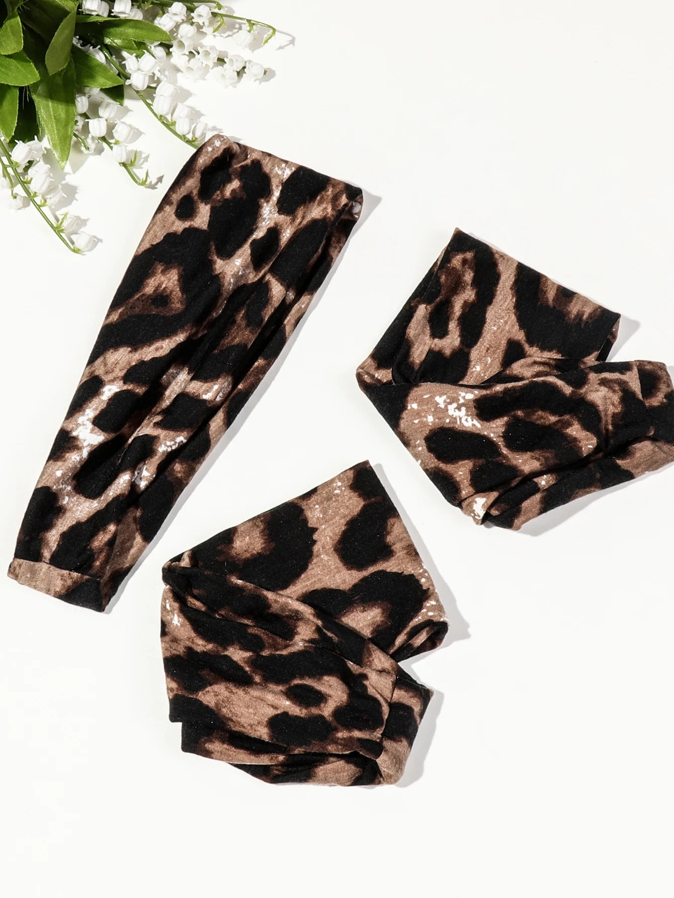 Lot 4 Bandeaux Torsadés