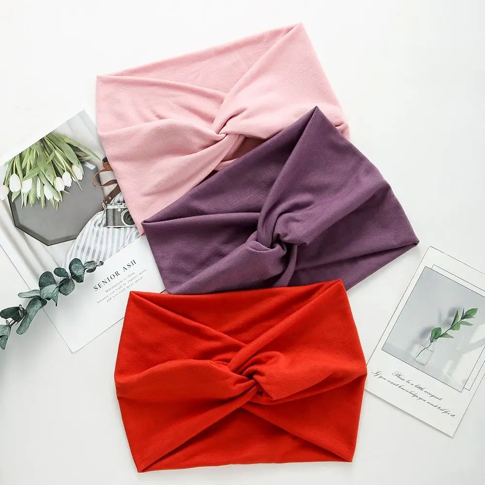 Large Bandeau Torsadé