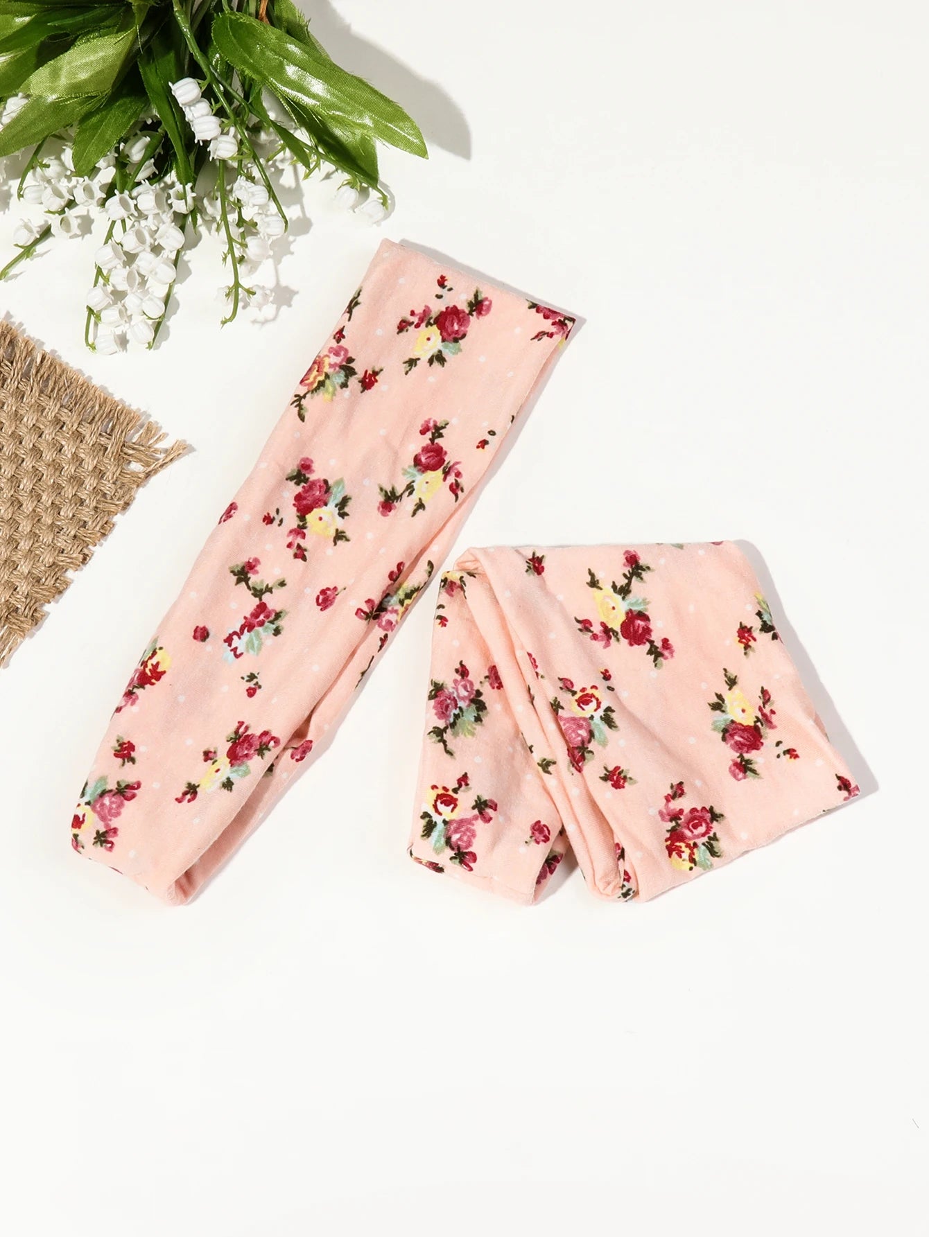 Lot 4 Bandeaux Torsadés