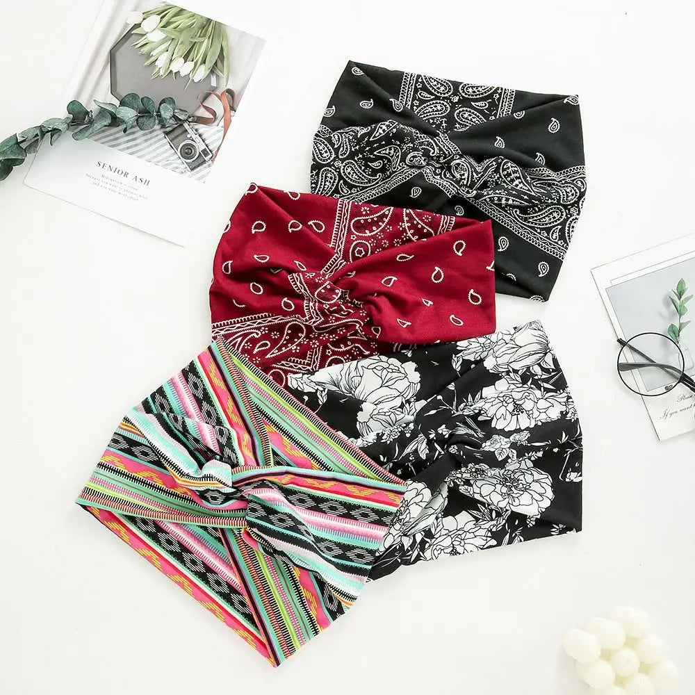 Large Bandeau Torsadé