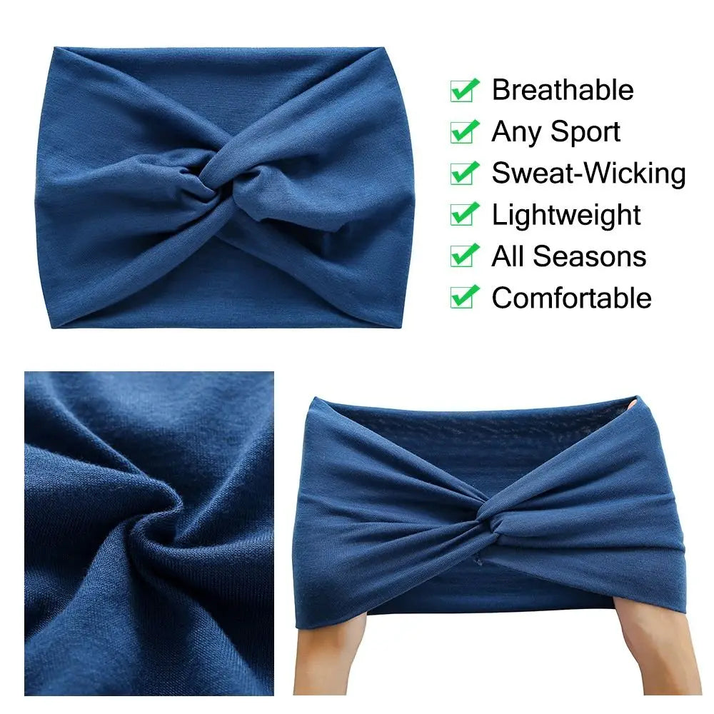 Large Bandeau Torsadé
