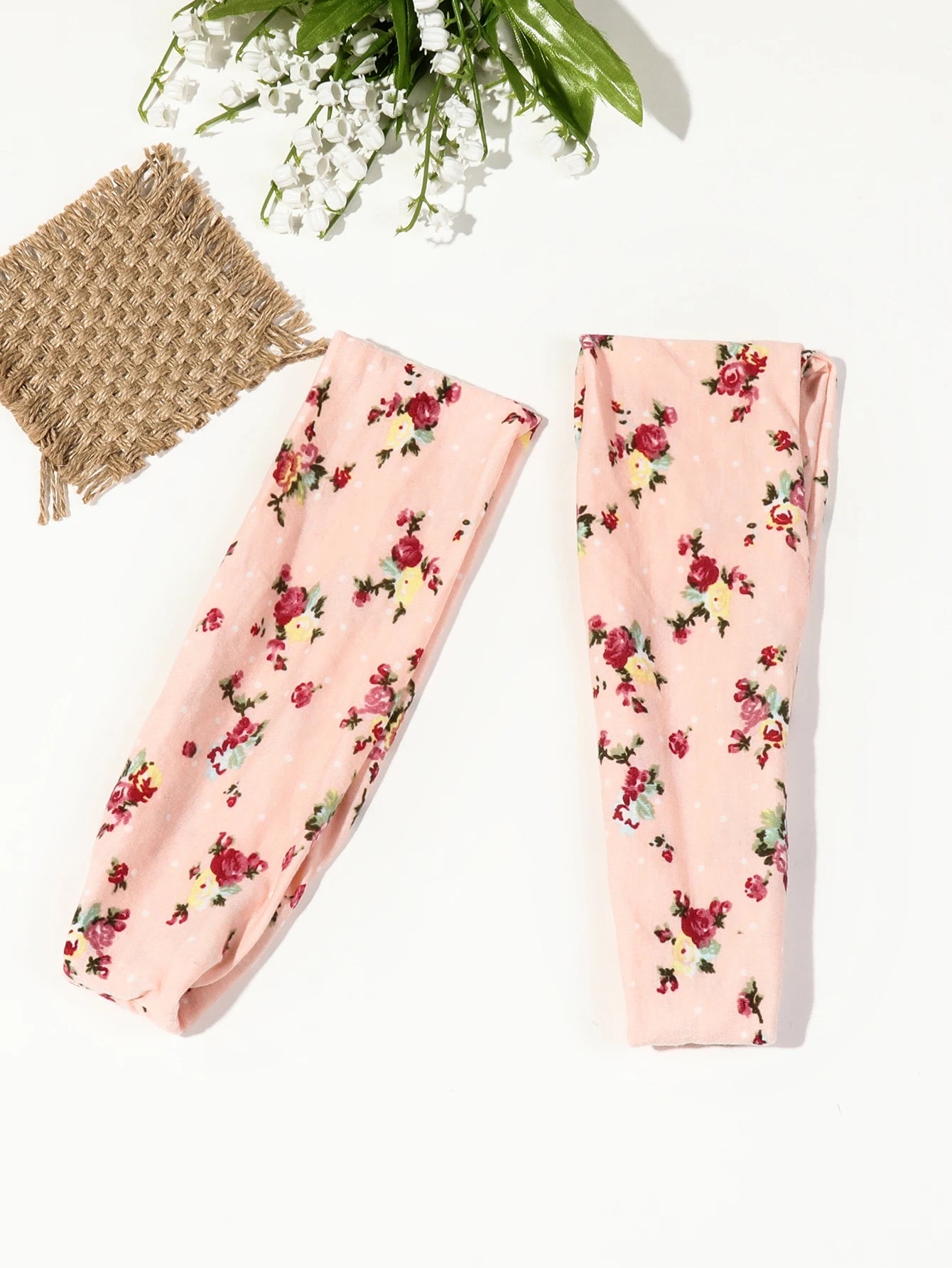 Lot 4 Bandeaux Torsadés