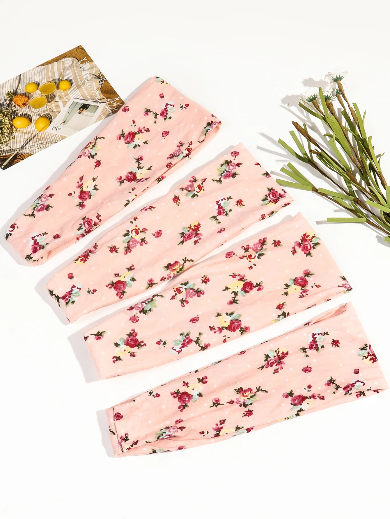 Lot 4 Bandeaux Torsadés