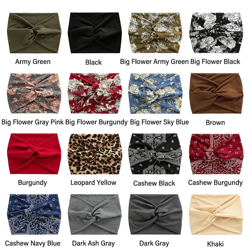 Large Bandeau Torsadé
