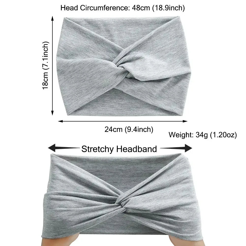 Large Bandeau Torsadé